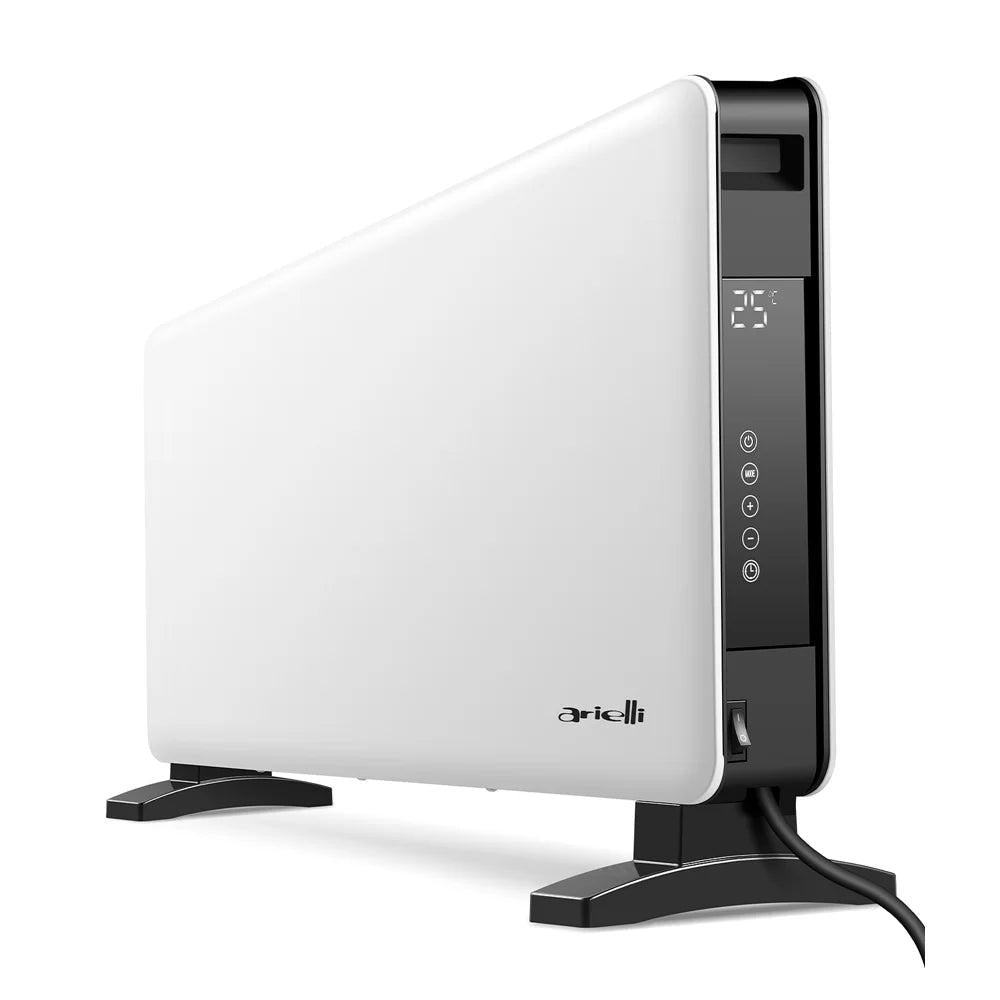 Convector electric ARIELLI ACH-204, Afisaj LED, Touch control, Temporizator 24 ore, 2000 W, Alb grossmann.ro
