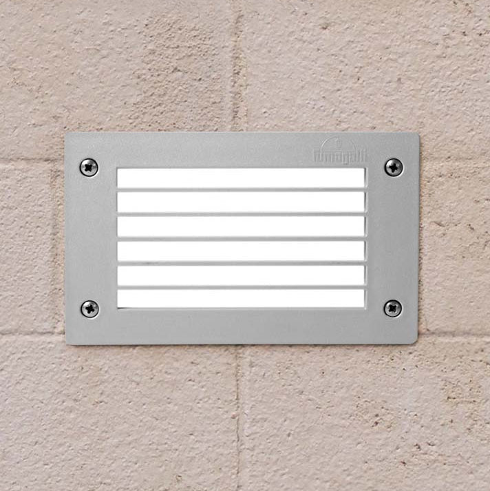 Leti recessed LED wall spotlight + 3W LED