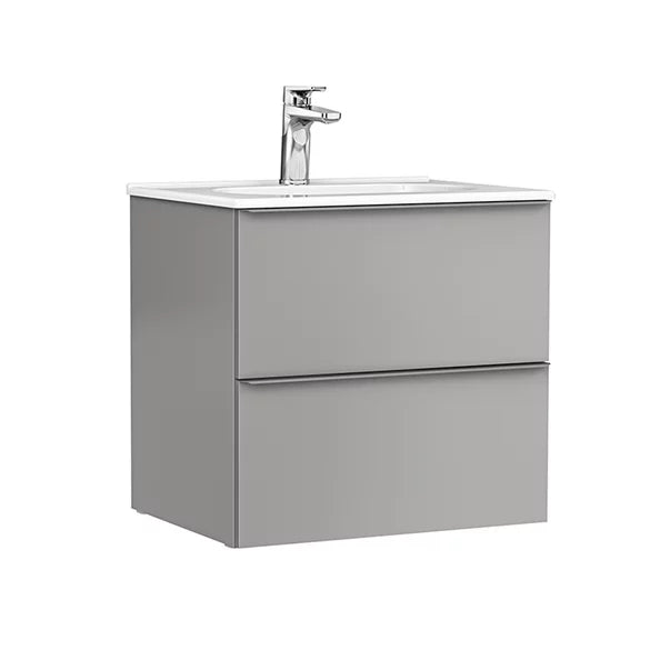 MOBILIER SHONA 60X46X56.5 GALET MAT, 2 SERTARE,CU LAVOAR KLEA