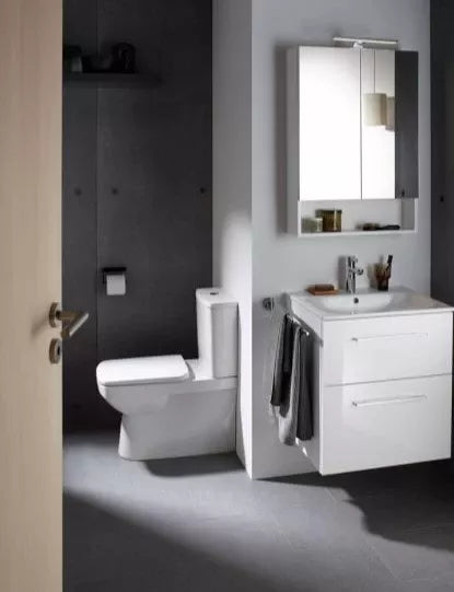 UNITATE LAVOAR I.LIFE S SUSUPENDATA 80 CM CU 2 SERTARE FARA MANERE,STEJAR CAFENIU