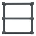 Radiator portprosop 480x480 mm Radox - imagine 34