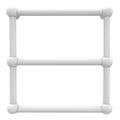 Radiator portprosop 480x480 mm Radox - imagine 47