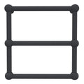 Radiator portprosop 480x480 mm Radox - imagine 45