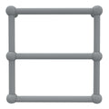 Radiator portprosop 480x480 mm Radox - imagine 36