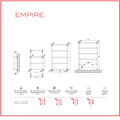 Radiator portprosop 600x920 mm Radox - imagine 8