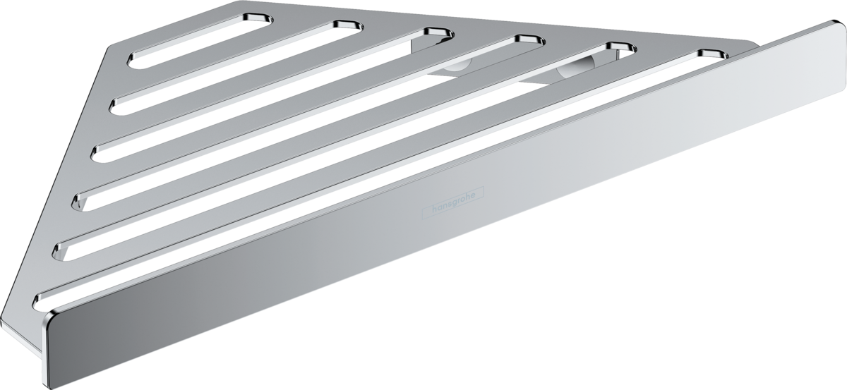 Etajera de colt Hansgrohe AddStoris, crom