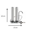 Filtru de apa, Aquator Compact Duplex, 4000 - 5000 L ( sistem complet ) - imagine 2