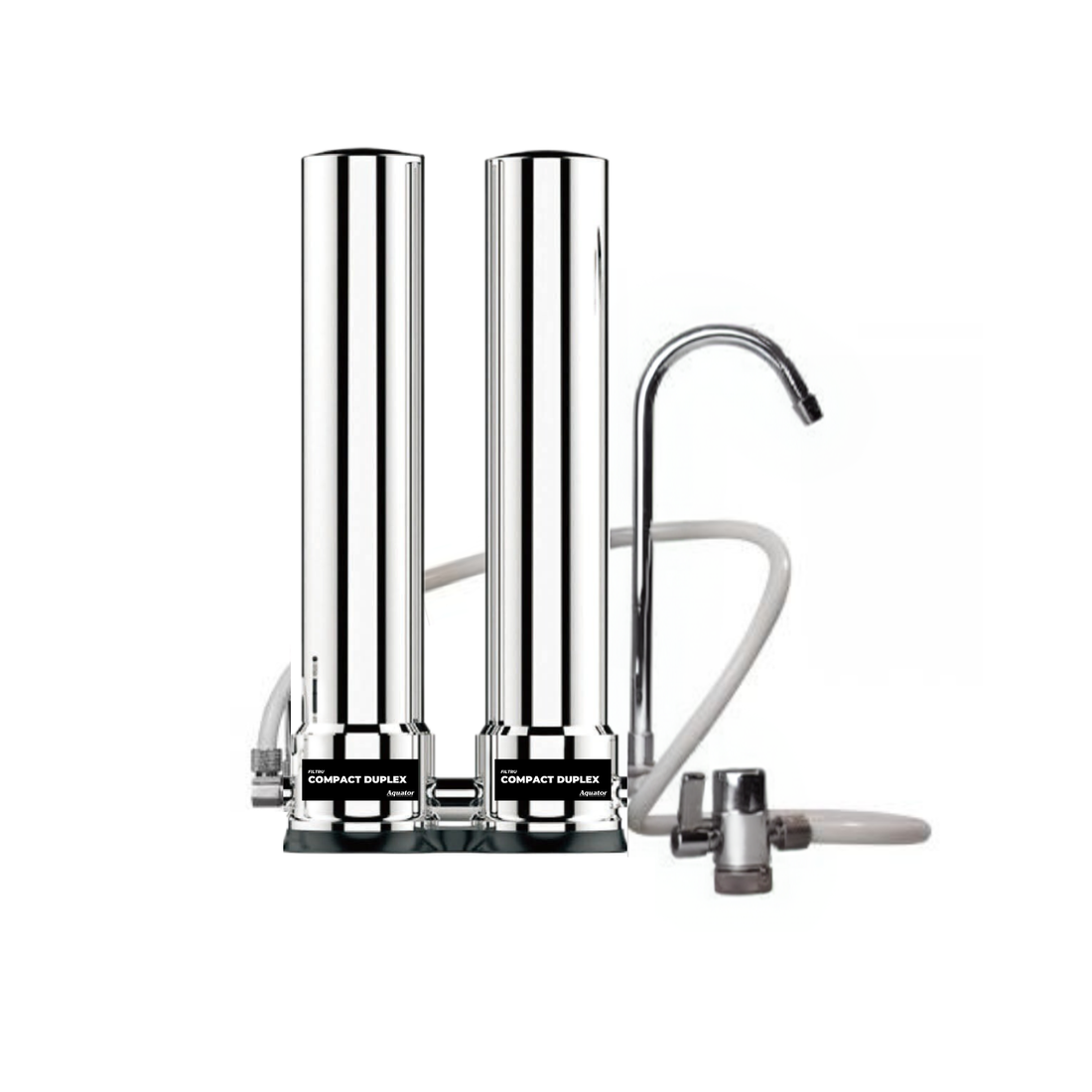 Filtru de apa, Aquator Compact Duplex, 4000 - 5000 L ( sistem complet )