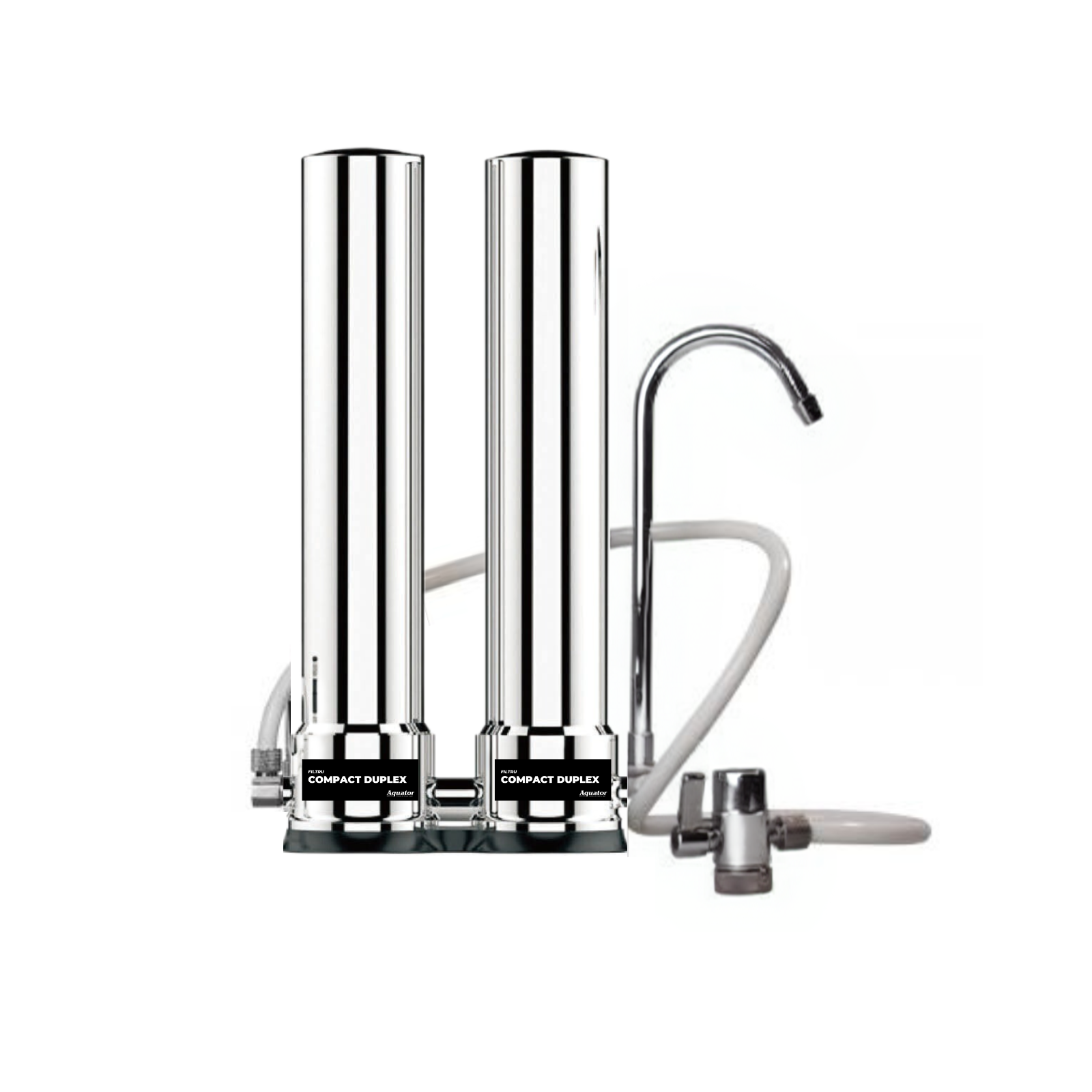 Filtru de apa, Aquator Compact Duplex, 4000 - 5000 L ( sistem complet )