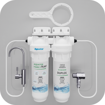 Filtru de apa, Aquator Family Duplex Plus, 5000 - 8000 L ( sistem complet  )