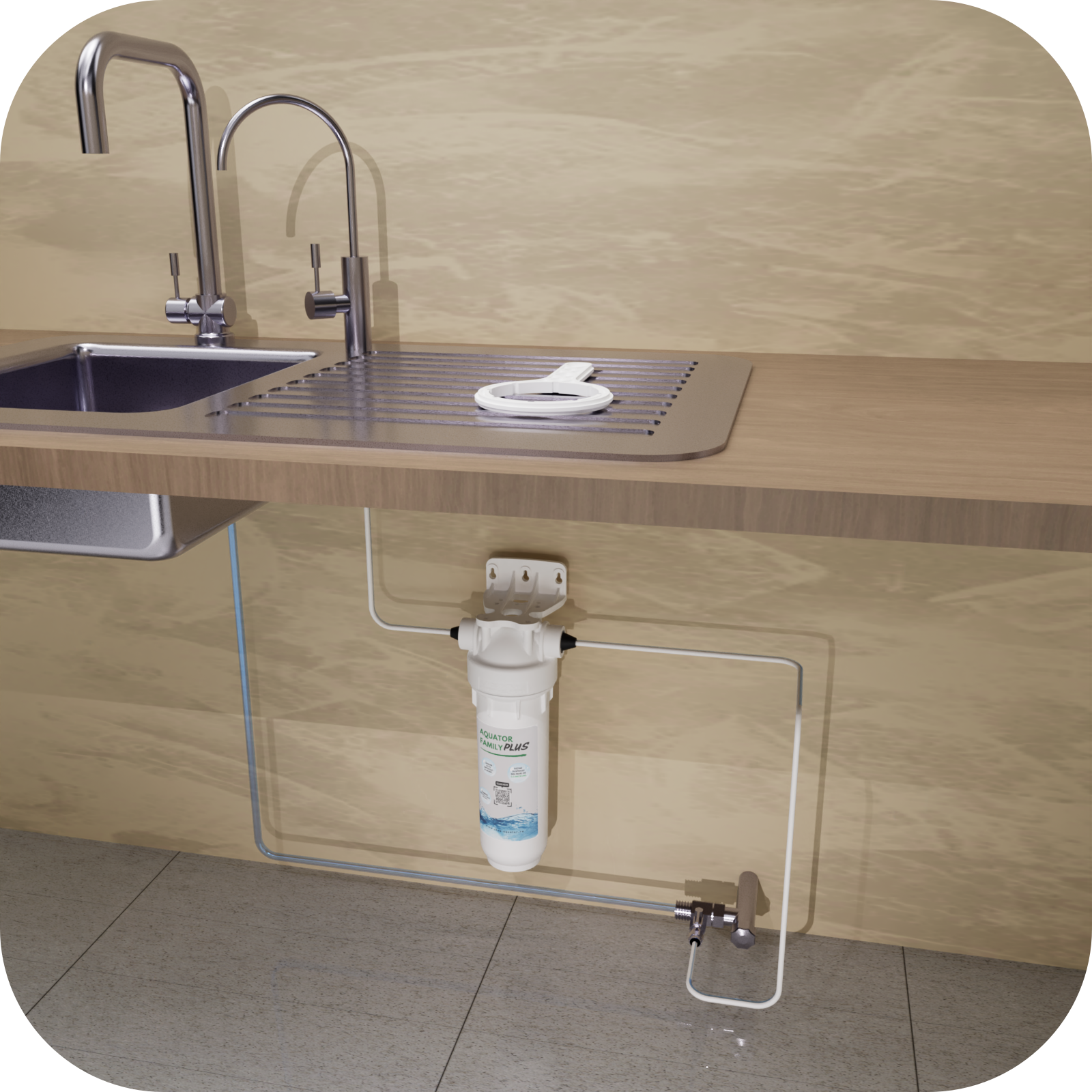 Filtru de apa, Aquator Family Plus, 4000 - 6000 L ( sistem complet) - imagine 6