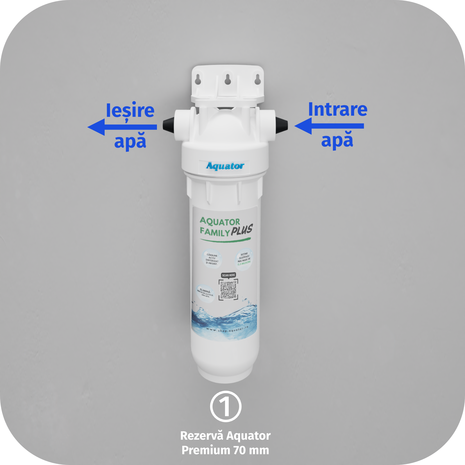 Filtru de apa, Aquator Family Plus, 4000 - 6000 L ( sistem complet) - imagine 3