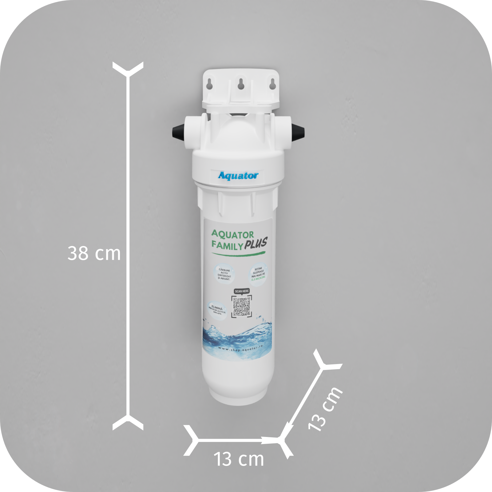 Filtru de apa, Aquator Family Plus, 4000 - 6000 L ( sistem complet) - imagine 4