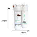 Filtru de apa, Aquator Maxi Duplex, 5000 - 8000 L ( sistem complet ) - imagine 2