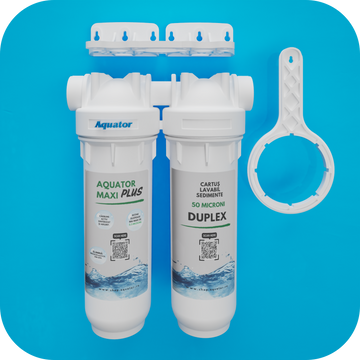 Filtru de apa, Aquator Maxi Duplex Plus, 5000 - 8000 L ( sistem complet )