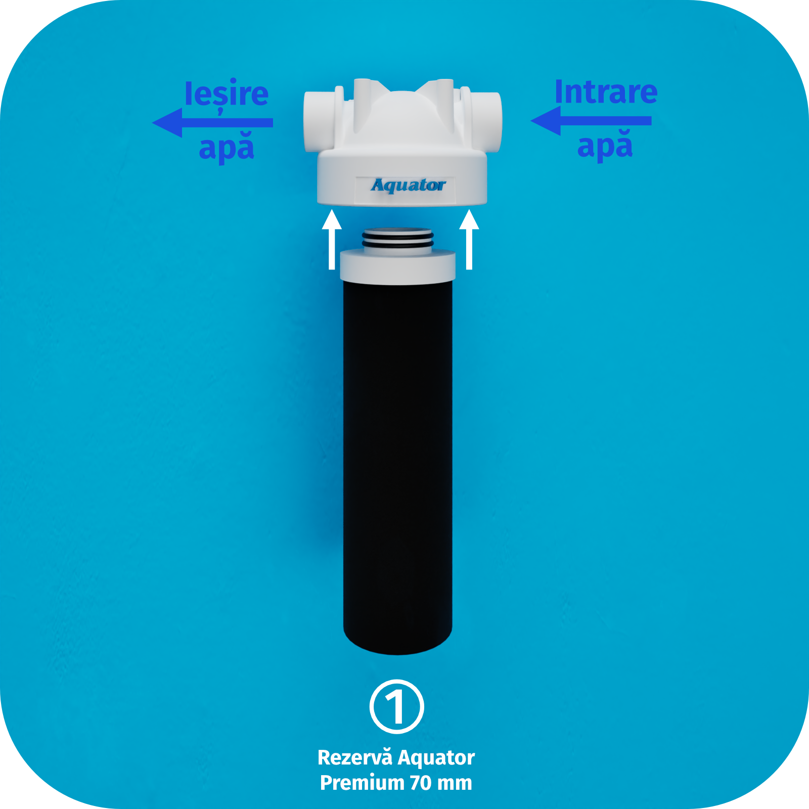Filtru de apa, Aquator Maxi Plus, 4000 - 6000 L ( sistem complet ) - imagine 4