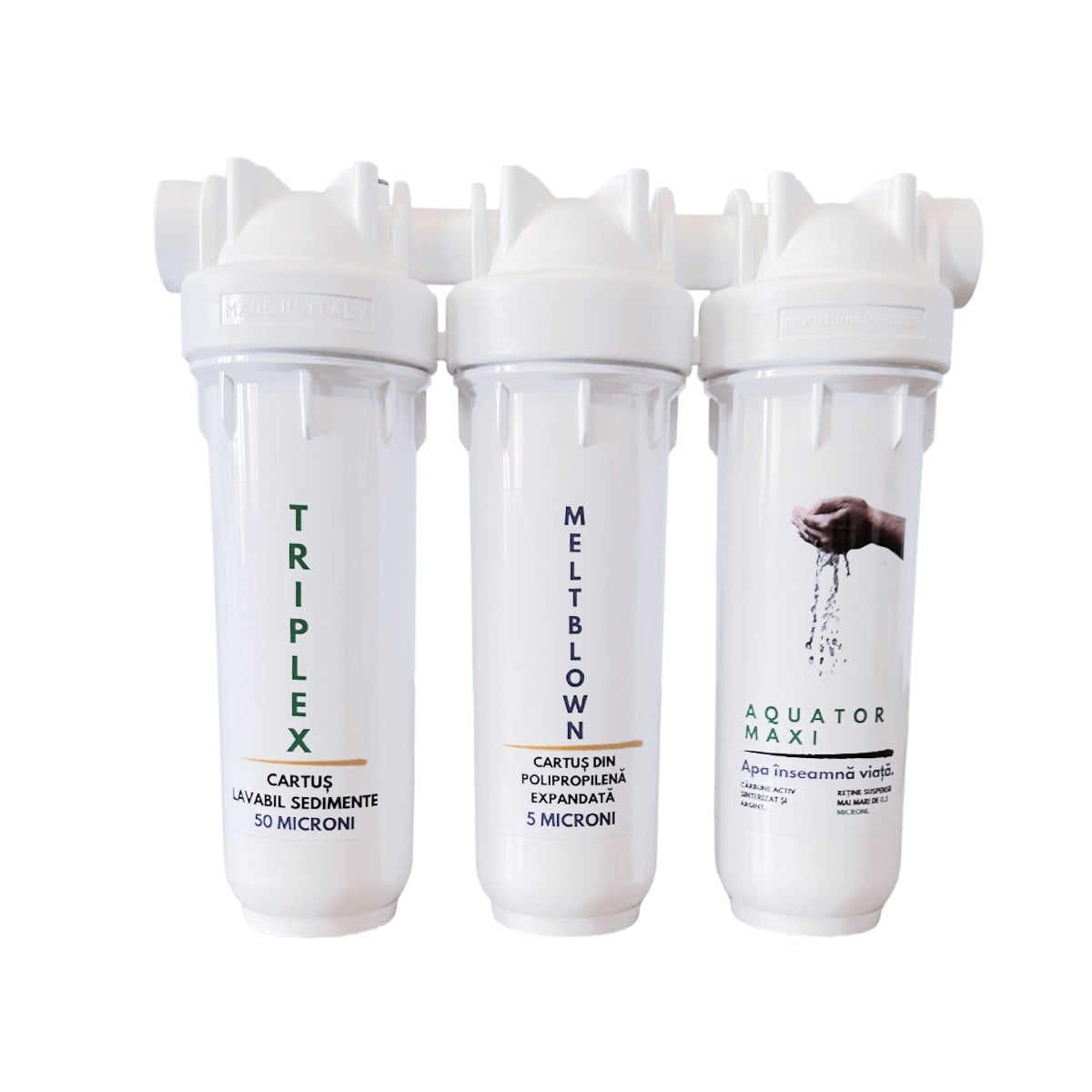 Filtru de apa, Aquator Maxi Triplex, 8000 - 10000 L ( sistem complet )
