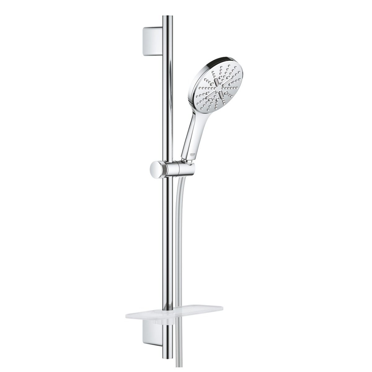 Set baterii baie GROHE Eurosmart cu baterie lavoar S-Size, baterie dus si set de dus Tempesta 100 cu bara - imagine 3