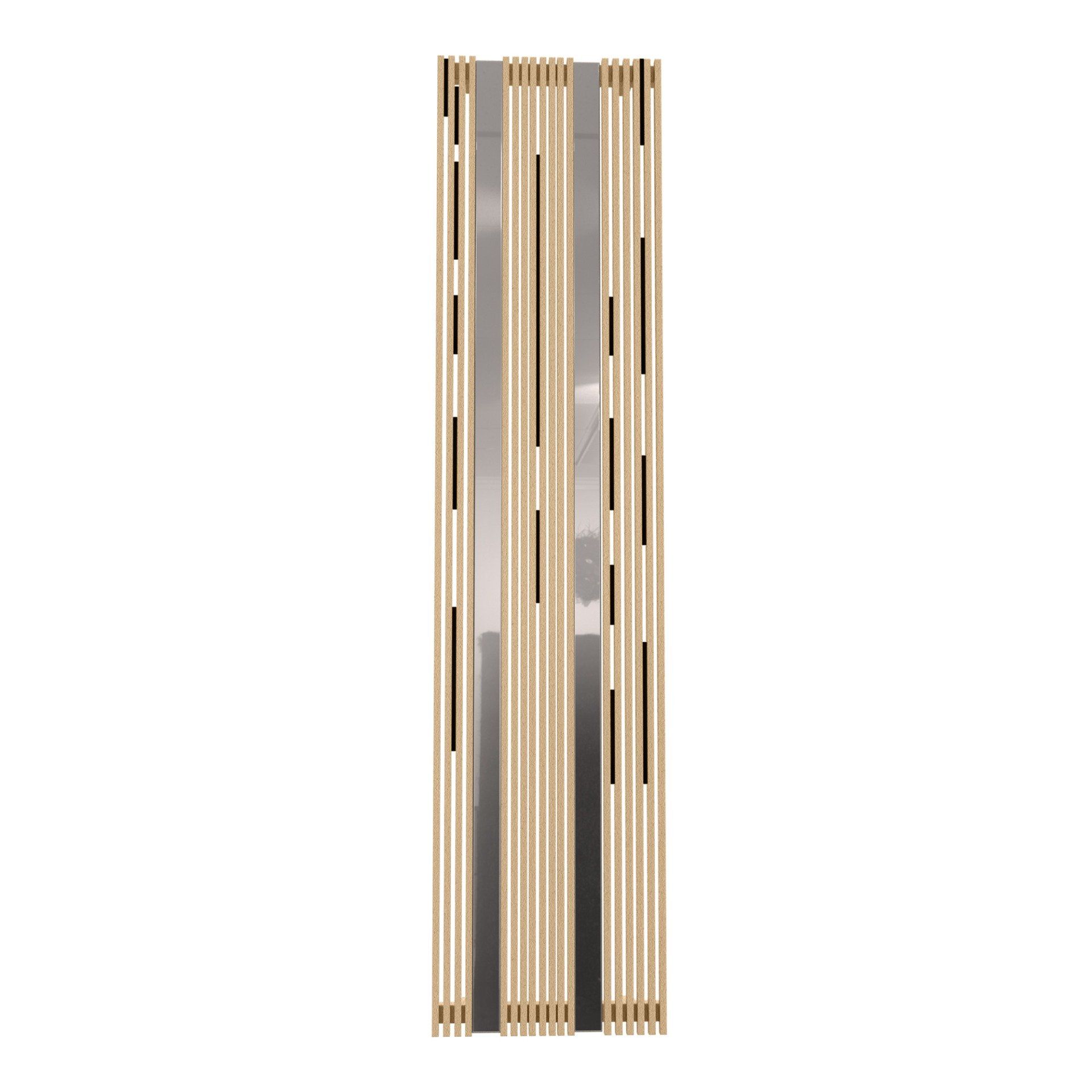 CALORIFER INVISIBLE 40 WOOD 1800*18 RAL 9010 + KIT Textured Beige Radox 1001 TEXT - imagine 3