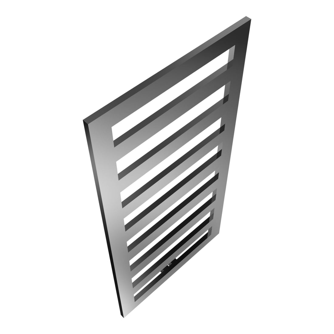 Calorifer baie portprosop decorativ inox 600/1140 mm KAZAR (include kit de instalare)