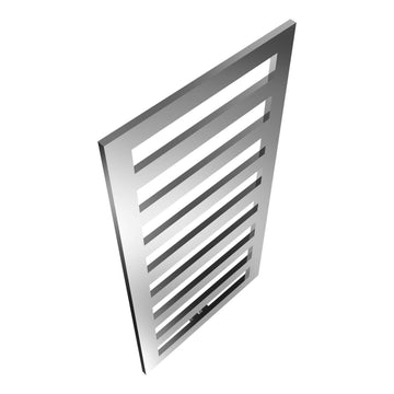 Calorifer baie portprosop decorativ cromat 600/1140 mm KAZAR (include kit de instalare)