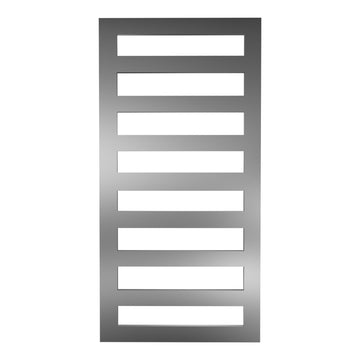 Calorifer baie portprosop decorativ inox 600/1140 mm KAZAR (include kit de instalare)