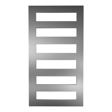 Calorifer baie portprosop decorativ inox 500/960 mm KAZAR (include kit de instalare)