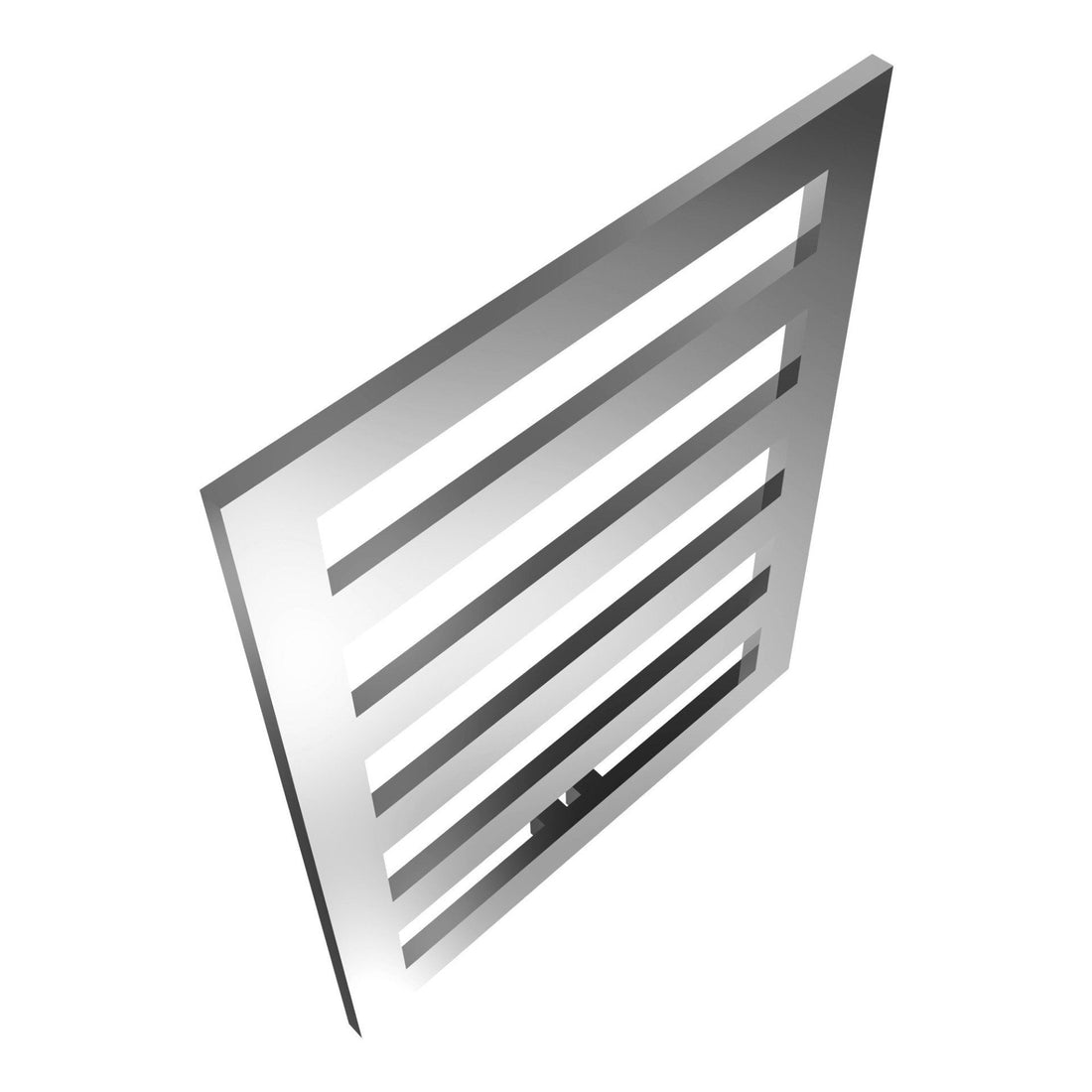 Calorifer baie portprosop decorativ cromat 600/780 mm KAZAR (include kit de instalare)