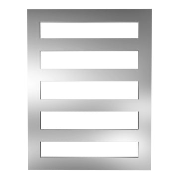 Calorifer baie portprosop decorativ cromat 600/780 mm KAZAR (include kit de instalare)