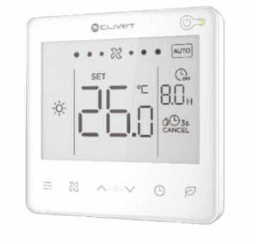 Controller electromecanic cu fir KJRP-86R, ecran tactil, 3 trepte, montaj pe unitate/ perete