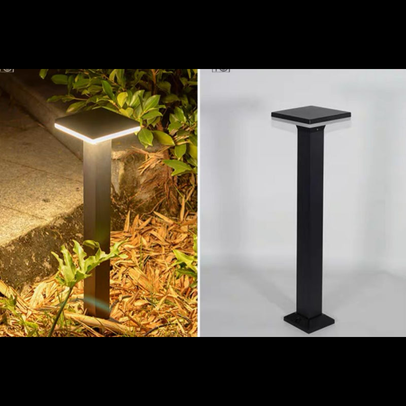 Lampa de gradina Gri Inaltime 60cm