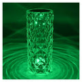 Lampa de masa decorativa cu LED Crystal Touch Design RGB