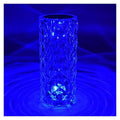 Lampa de masa decorativa cu LED Crystal Touch Design RGB