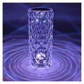 Lampa de masa decorativa cu LED Crystal Touch Design RGB