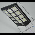 LAMPA INCARCARE SOLARA 900W,864LED,5730 TELECOMANDA, SENZOR DE LUMINA