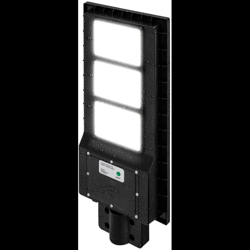 Lampa LED 300W IP65 Panou Solar Monocristaline 6500K Cu Senzor De Miscare