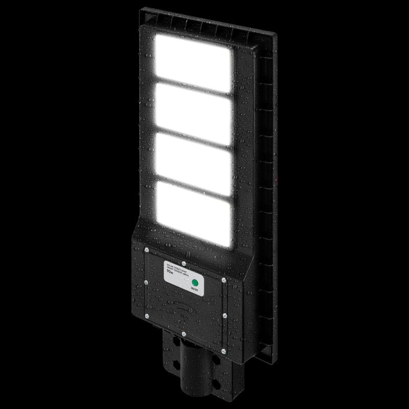 Lampa LED 400W IP65 Panou Solar Monocristaline 6500K Cu Senzor De Miscare