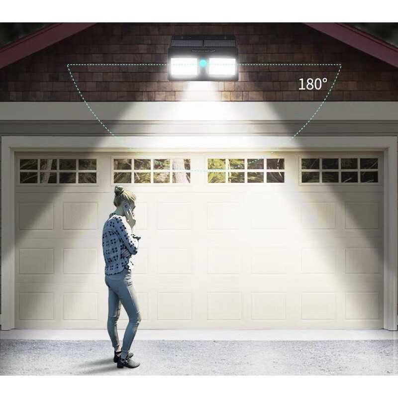 LAMPA LED CU INCARCARE SOLARA SI SENZOR DE MISCARE SMD2835 20LED 5V 10W 1600MAH