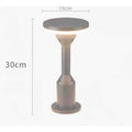 LAMPA LED DE GRADINA Gri Inaltime 30cm