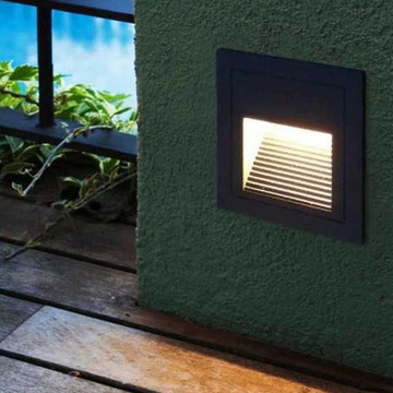 Lampa LED Scara Cu senzor De Miscare IP65 Exterior Lumina Calda 2W