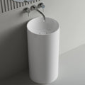 LAVOAR FREESTANDING DOHA DIAM. 43.5 CM, H. 85 CM, ALB MAT