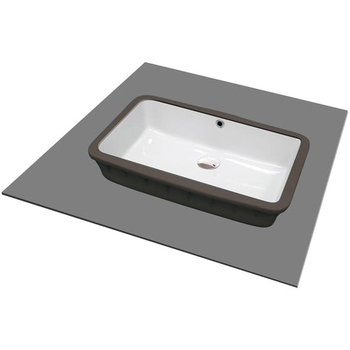 Lavoar ceramic, montare sub blat, Deante