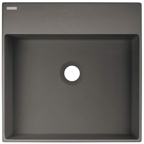 Lavoar din granit, blat, cu gaură pentru baterie - 400x400 mm, Deante