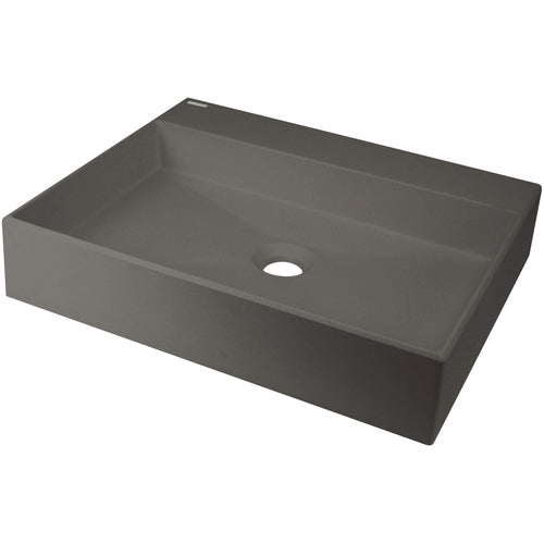 Lavoar din granit, blat, cu gaură pentru baterie - 500x400 mm, Deante