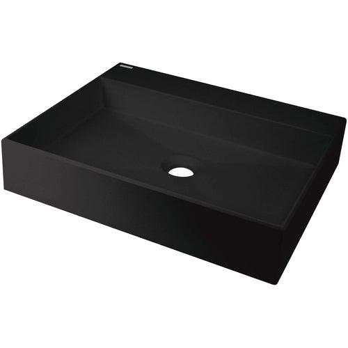 Lavoar din granit, blat, cu gaură pentru baterie - 500x400 mm, Deante
