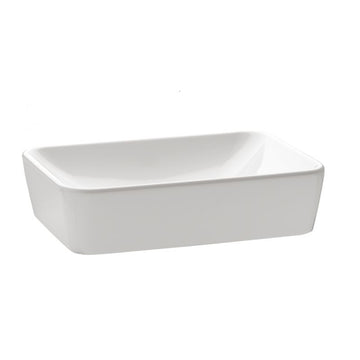 LAVOAR EMMA 50X38 ALB, FARA GAURA PENTRU BATERIE