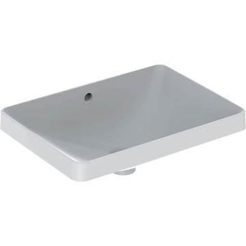 LAVOAR ÎNCORPORAT GEBERIT VARIFORM, DREPTUNGHIULAR B-55CM,T-40CM, PREAPLIN VIZIBIL, GLAZURAT ALB