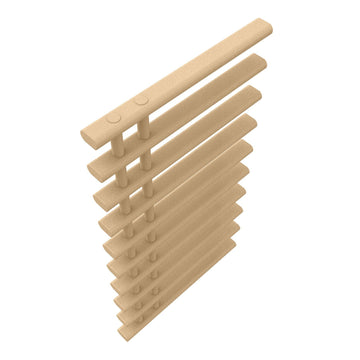 Calorifer baie portprosop decorativ colorat 500/936 mm LINX (include kit de instalare)