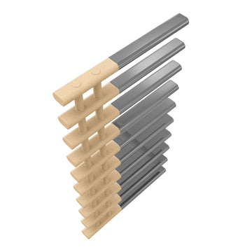 Calorifer baie portprosop decorativ cromat + vopsit 500/936 mm LINX MIXT (include kit de instalare)