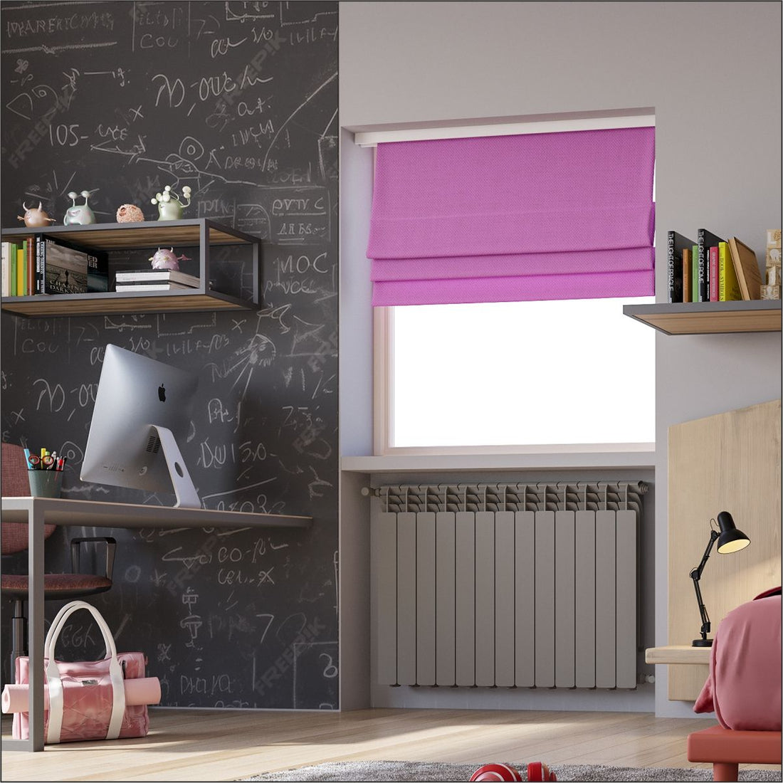 Element aluminiu LOVERE 600 (nu include accesorii montaj)